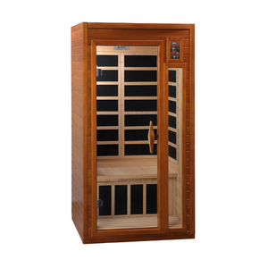 Dynamic Barcelona 1-2-person Low EMF FAR Infrared Sauna (Canadian Hemlock)