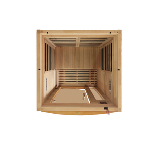 Dynamic Barcelona 1-2-person Low EMF FAR Infrared Sauna (Canadian Hemlock)