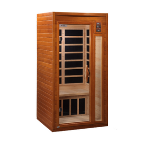 Dynamic Barcelona 1-2-person Low EMF FAR Infrared Sauna (Canadian Hemlock)