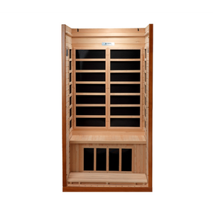 Dynamic Barcelona 1-2-person Low EMF FAR Infrared Sauna (Canadian Hemlock)