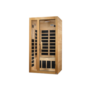 Dynamic Gracia 1-2-person Low EMF FAR Infrared Sauna (Canadian Hemlock)