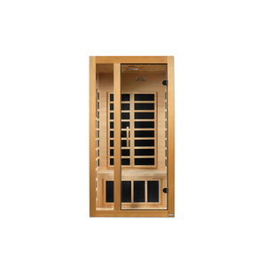 Dynamic Gracia 1-2-person Low EMF FAR Infrared Sauna (Canadian Hemlock)