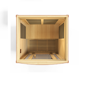 Dynamic San Marino 2-person Low EMF FAR Infrared Sauna (Canadian Hemlock)