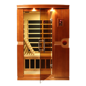 Dynamic Venice 2-person Low EMF FAR Infrared Sauna (Canadian Hemlock)