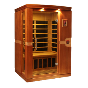 Dynamic Venice 2-person Low EMF FAR Infrared Sauna (Canadian Hemlock)