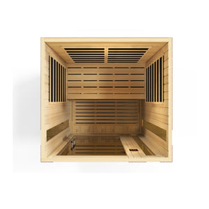 Dynamic Vittoria 2-person Low EMF FAR Infrared Sauna (Canadian Hemlock)