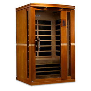 Dynamic Vittoria 2-person Low EMF FAR Infrared Sauna (Canadian Hemlock)