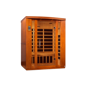 Dynamic Bellagio 3-person Low EMF FAR Infrared Sauna (Canadian Hemlock)