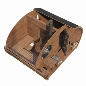 SaunaLife Model G11 Outdoor Home Sauna Kit