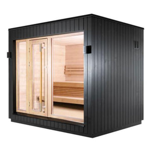 SaunaLife Model G7S Pre-Assembled Outdoor Home Sauna