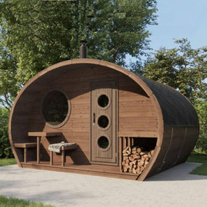 SaunaLife Model G11 Outdoor Home Sauna Kit