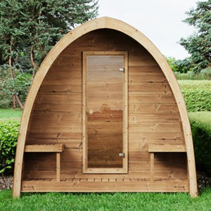 SaunaLife Model G3 Outdoor Home Sauna Kit